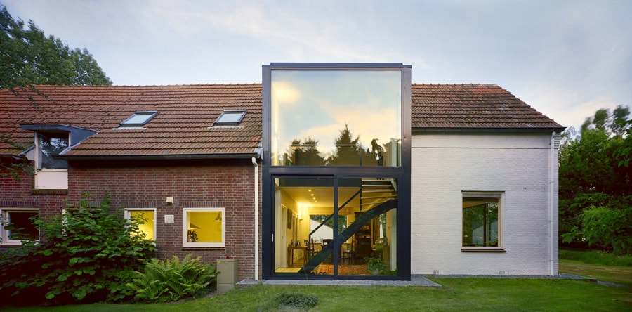 uitbouw woonhuis Chaam - JMW architecten