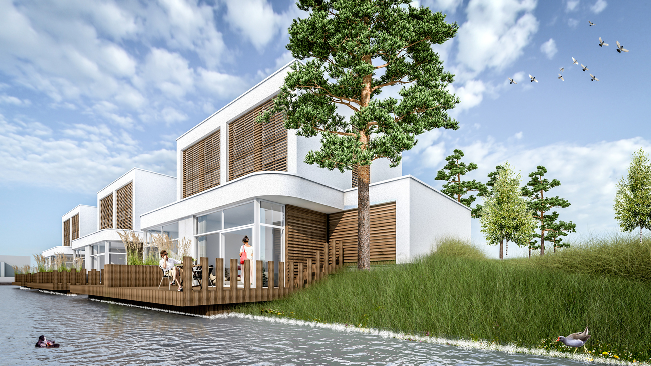 JMW architecten Strand Noord Rotterdam