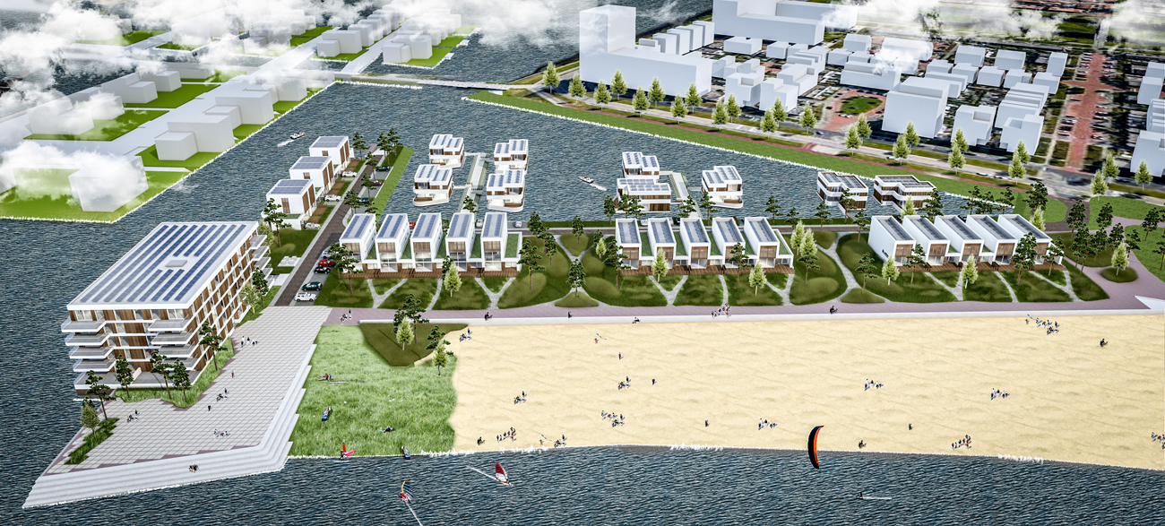 JMW architecten Strand Noord Rotterdam