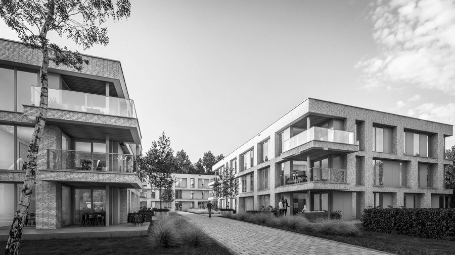 JMW architects Groenkazerne Ulvenhout