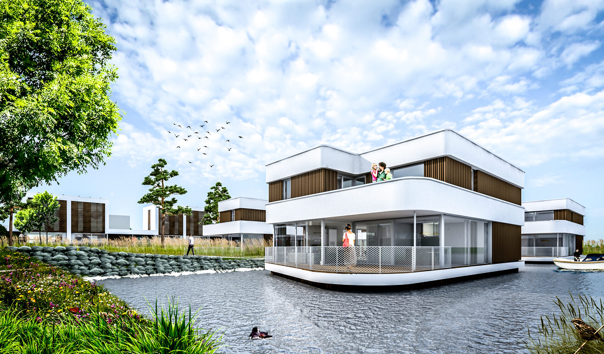 JMW architecten Strand Noord Rotterdam