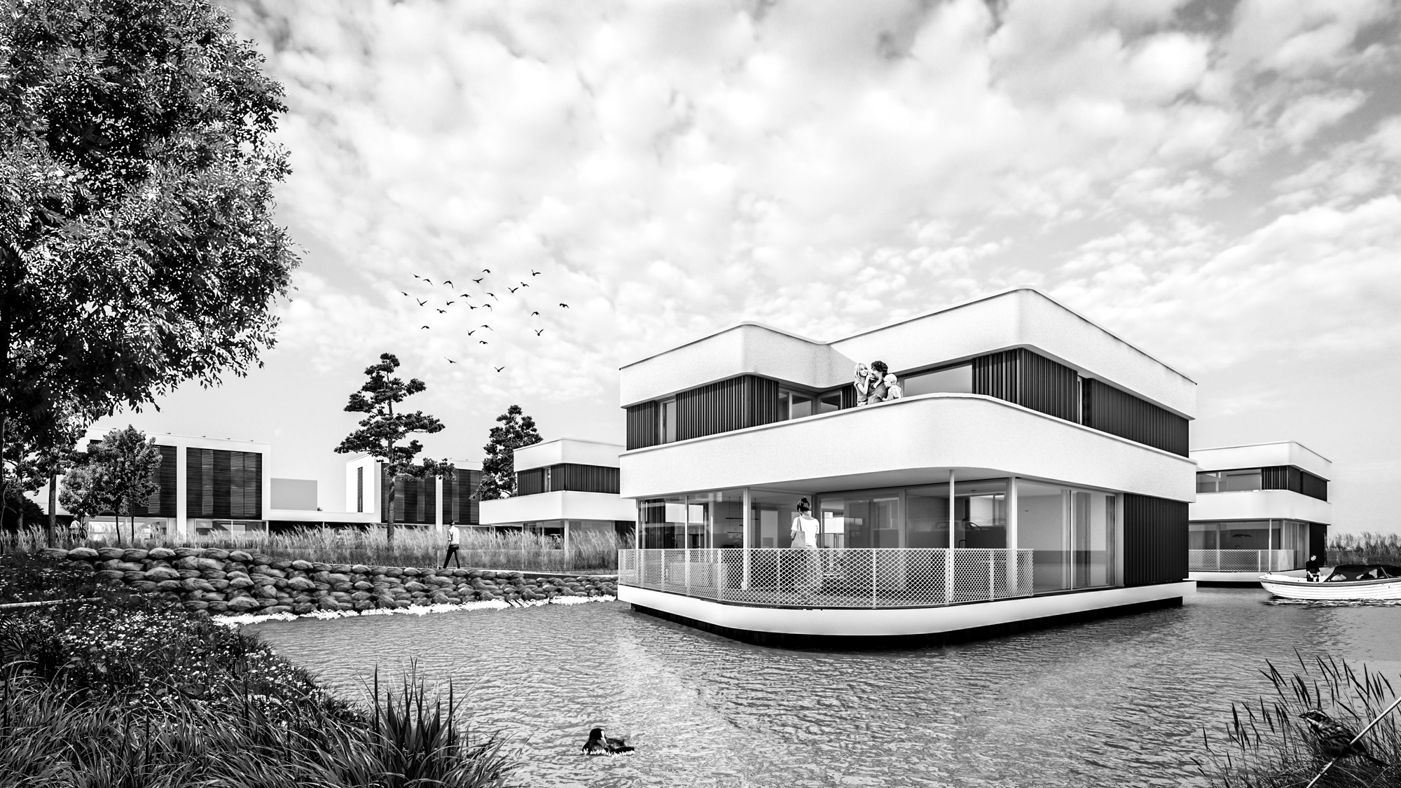 JMW architecten Strand Noord Rotterdam