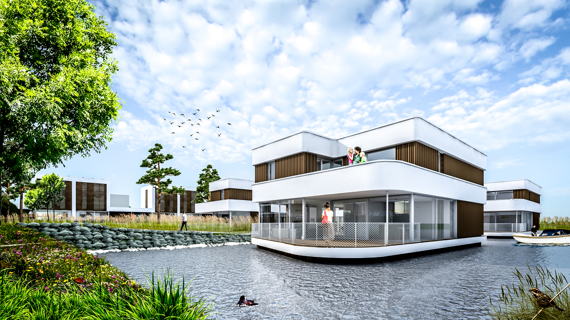 JMW architecten Strand Noord Rotterdam