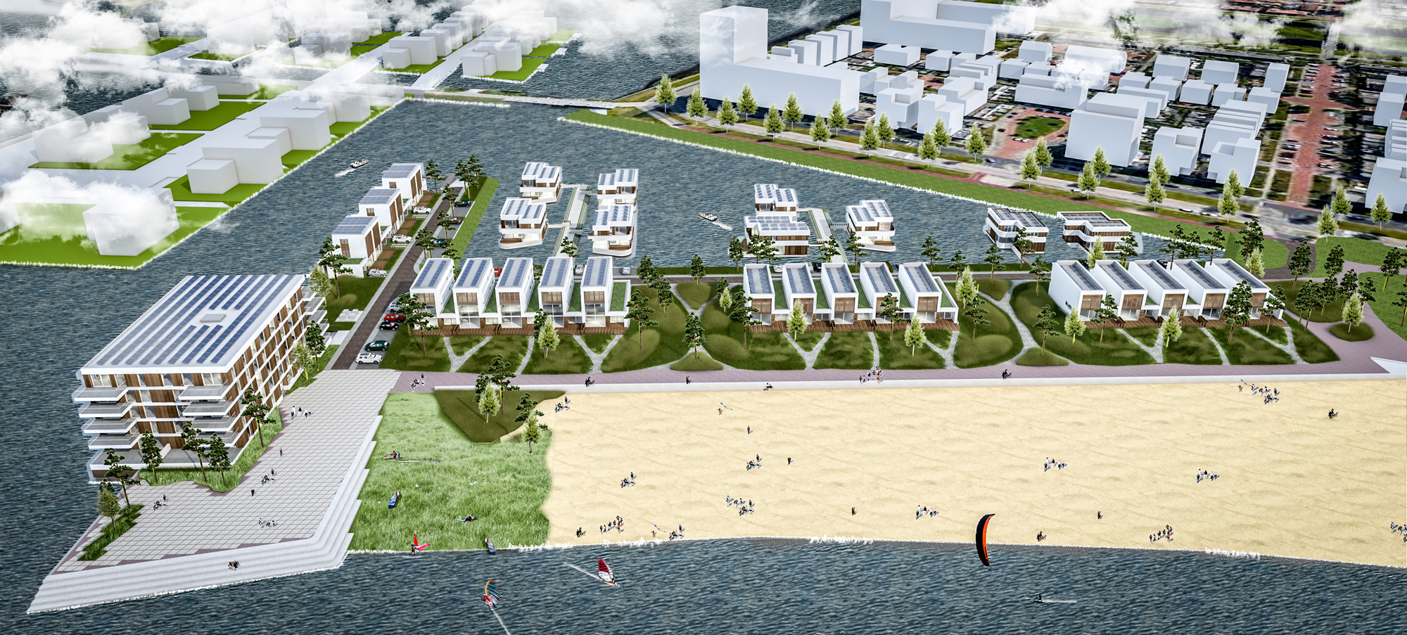 JMW architecten Strand Noord Rotterdam