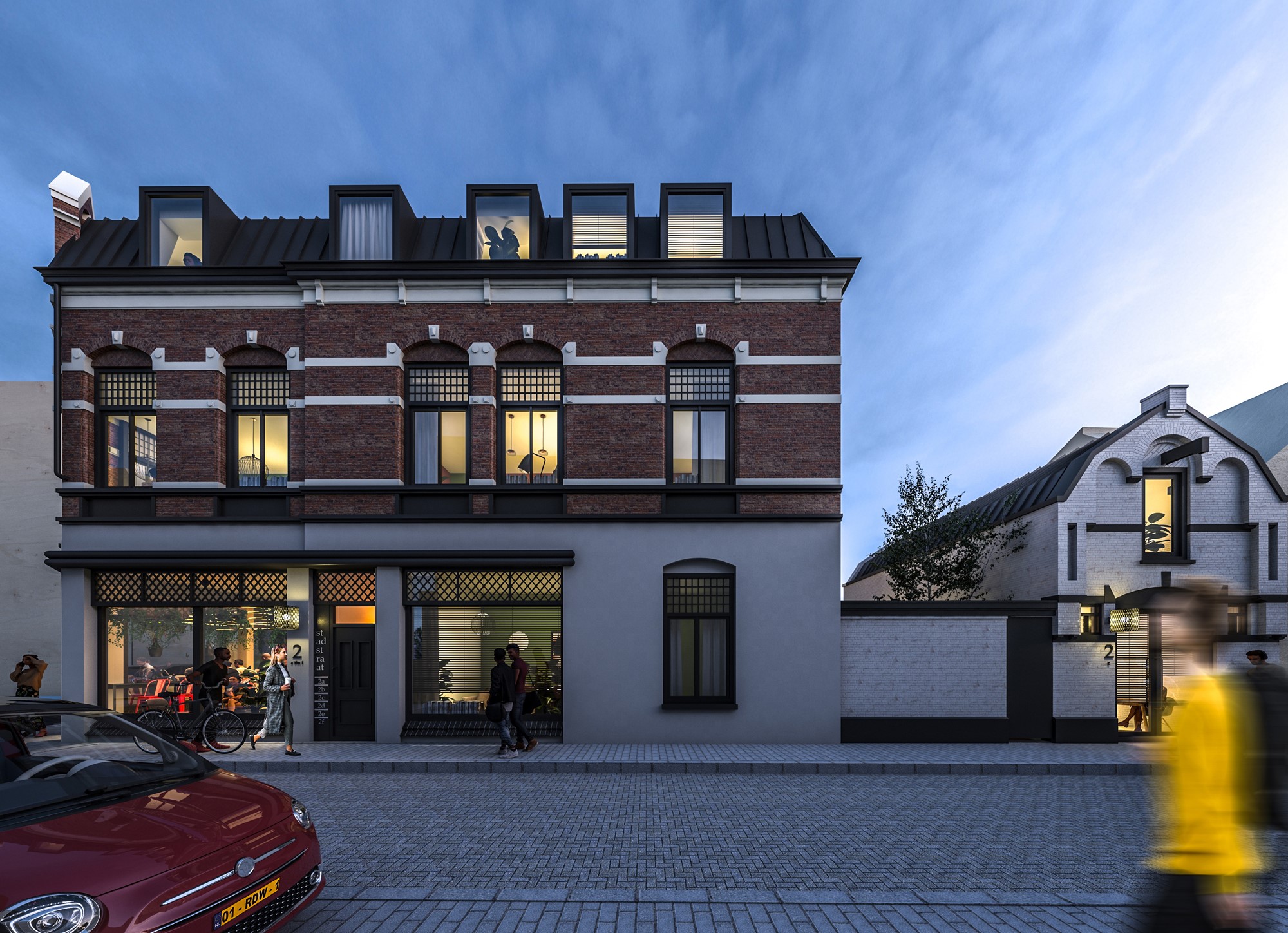 Stadstraat Tilburg JMW architecten